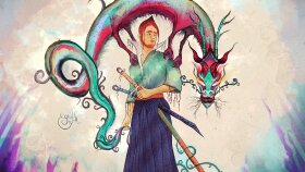Sword and Dragon- Fantastik Karakter  