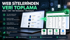 web sitelerinden istediğiniz verileri Excel’e aktarırım