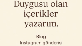 “Blog, Sosyal Medya ve Hikâyeleştirme Odaklı Metinler”