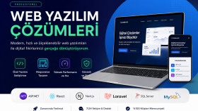 modern ve ölçeklenebilir web yazılımları geliştirebilirim