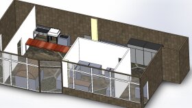 3D Restaurant Tasarımı