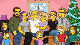 Simpson Noel Çizimi
