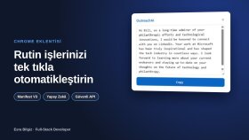 rutin işlerinizi chrome eklentisiyle otomatikleştiririm