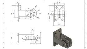 Fusion360 detaylı teknik resim