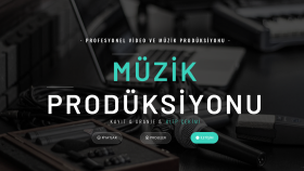 MuzikProduksiyonu.com Anahtar Teslim Web Sitesi