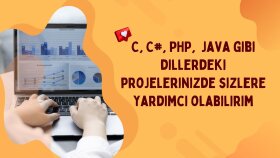 yazılım projelerinize yardım edebilirim