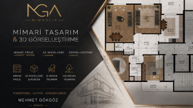 profesyonel mimari plan boyama ve sunum görseli hazırlarım
