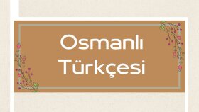 Osmanlıca matbu eserleri Latinize ederim