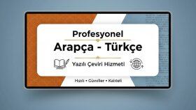 Arapça doküman ve makale çevirilerinizi yaparım