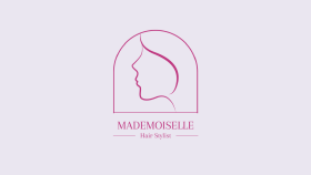 Mademoiselle Kuaför İçin Minimalist Logo Çalışması