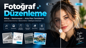 fotoğraflarınızı profesyonelce düzenleyebilirim