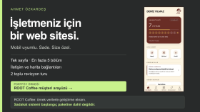 işletmenize mobil uyumlu tek sayfalık web sitesi hazırlarım