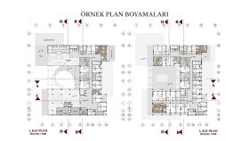 Mimari Çizim ve Boyama Çalışmaları