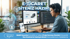 7/24 satışa geçiren tam entegre e-ticaret sitesi kurabilirim