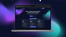 Next.js ile premium SaaS landing page şablonu sağlayabilirim