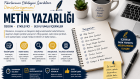istenilen her konuda özgün içerik ve metin hazırlayabilirim