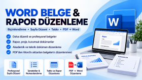 Word belgelerinizi profesyonel şekilde düzenlerim