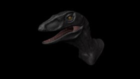 3D Raptor (High Poly)