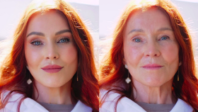 Deep fake yaşlandırma ve gençleştirme efekti
