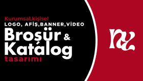 broşür ve katalog tasarlıyorum