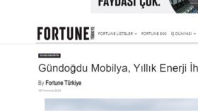 Fortune Turkey Gündoğdu Mobilya Haberi