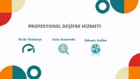 ses dosyalarınızı profesyonel bir şekilde yazıya döküyorum