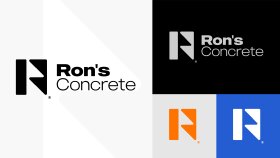Ron's Concrete Logo Tasarımı