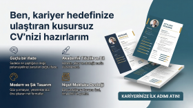 uygun fiyata, modern ve etkili cv yazarım