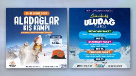 Gezi/Kamp - Sosyal Medya Tasarımları