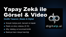 yapay zeka destekli görsel ve video üretirim