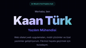 ihtiyacınız olan web sitesini hayata geçiriyorum