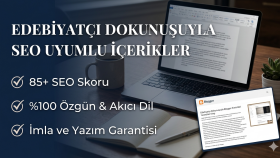 Edebi türde eserler yazarım
