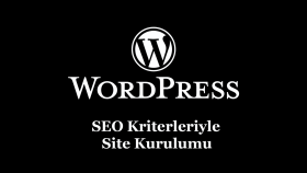 wordpress site kurarım, ayarlarım