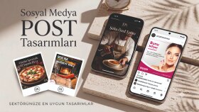 15 yıllık deneyimle sosyal medya gönderisi tasarlarım