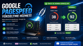 google PageSpeed skorunuzu 90+ seviyesine çıkarabilirim