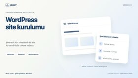 işletmenize özel WordPress sitesi kurar ve düzenlerim