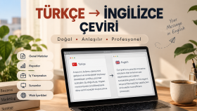 Türkçe metinleri İngilizceye çeviriyorum