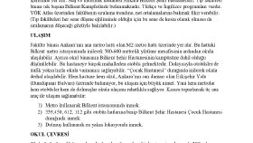 AYBÜ Tıp Fakültesi Tanıtım Yazısı