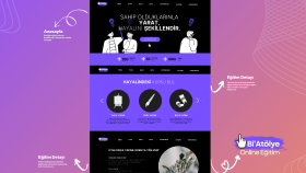 UI/UX Web Sitesi Tasarımı