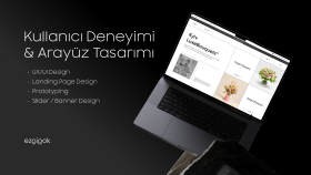 markanız için interaktif arayüz tasarımları yapıyorum