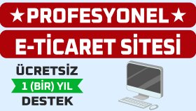 profesyonel e-ticaret sitesi kurulumu yaparım