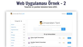 Üniversiteler için forum sitesi