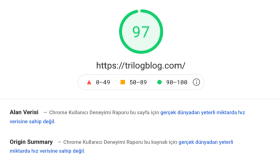 Trilog Blog Web Sitesi - Seo Çalışması