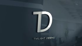 Twilight Desing adına yapmış olduğum minimalist logo.