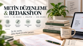 metinlerinizi düzenleyerek daha akıcı hale getirebilirim