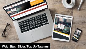 Web Sitesi Slider / Pop Up Tasarımı