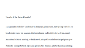 SEO Uyumlu Web Sitesi İçeriği - Edebiyat Kategorisi