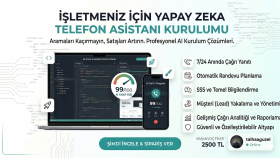 işletmeniz için yapay zeka telefon asistanı kurabilirim