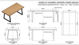 mobilya teknik çizim yaparım