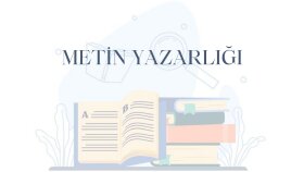 metin yazarlığı ve düzenlemesi yapabilirim